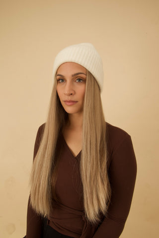 Bandfalls 7 - platinum 30" silky straight