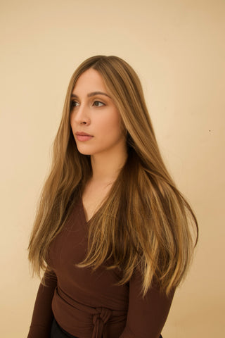 Wig 17- 14/8A 28" silky straight