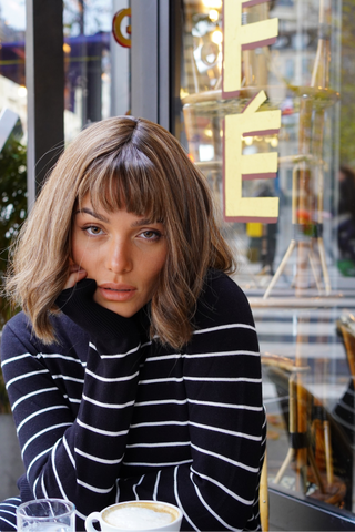 Luxury human hair bob wig – natural look, lightweight, and perfect for daily wear.