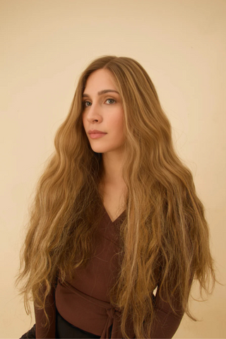 14/8A 30-inch body lace top wig by Zelda Hair, a premium wig designed for Jewish wigs and alopecia needs.